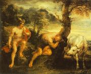 RUBENS, Pieter Pauwel Mercury and Argus oil painting artist